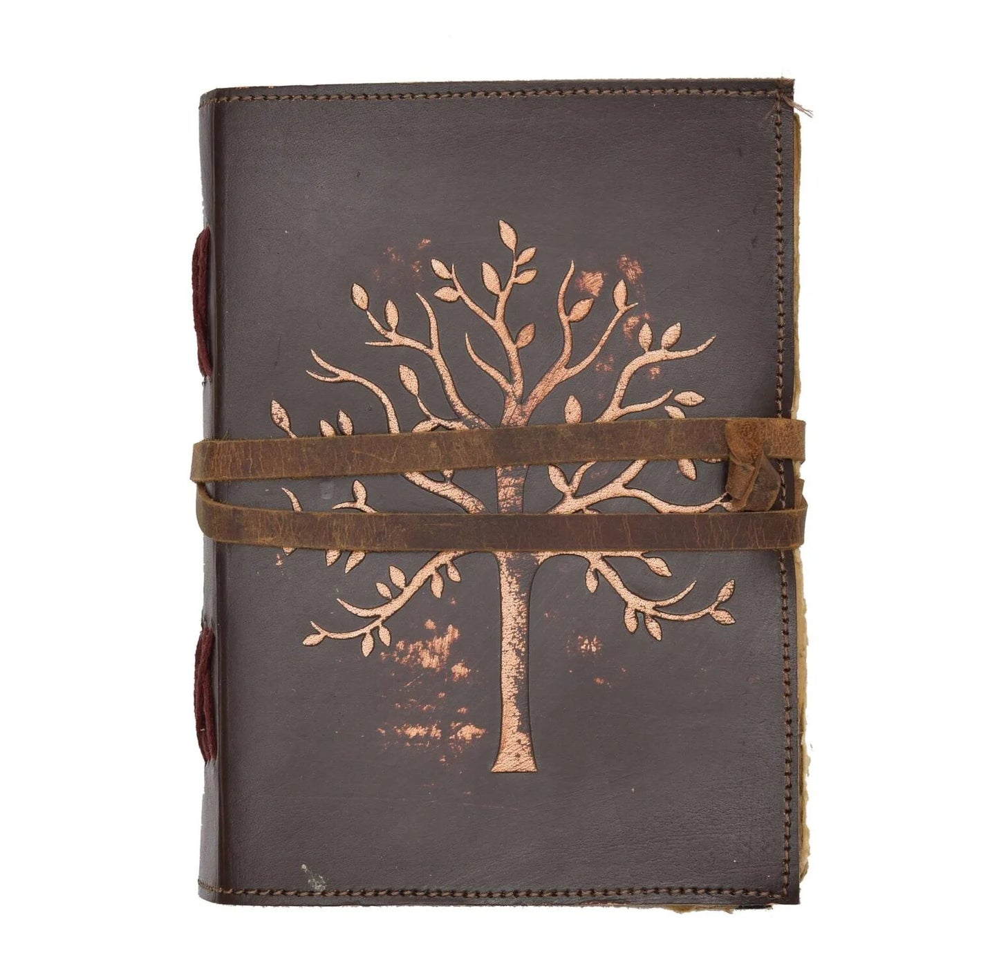 Embossed Tree of Life|Leather Diary